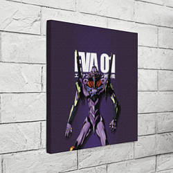 Холст квадратный EVA-01, цвет: 3D-принт — фото 2