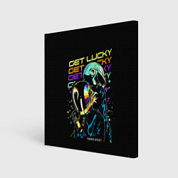 Холст квадратный DAFT PUNK, цвет: 3D-принт