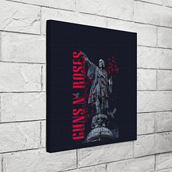 Холст квадратный GUNS-N-ROSES, цвет: 3D-принт — фото 2