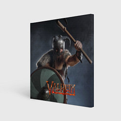 Холст квадратный Viking Valheim, цвет: 3D-принт