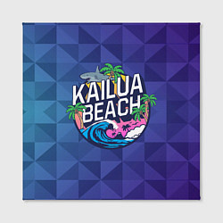 Холст квадратный KAILUA BEACH, цвет: 3D-принт — фото 2