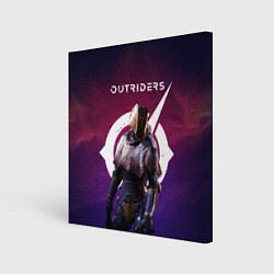 Картина квадратная Outriders