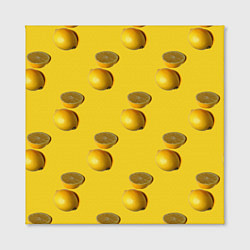 Холст квадратный Летние лимоны, цвет: 3D-принт — фото 2