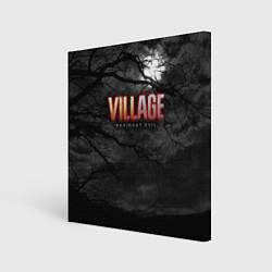 Холст квадратный Resident Evil: Village $$$, цвет: 3D-принт