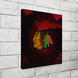 Холст квадратный CHICAGO NHL, цвет: 3D-принт — фото 2