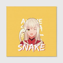 Холст квадратный The Snake Ayame Sohma, цвет: 3D-принт — фото 2