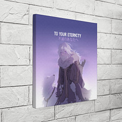 Холст квадратный Для тебя бессмертный, цвет: 3D-принт — фото 2