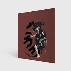 Холст квадратный Хяккимару, цвет: 3D-принт