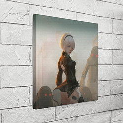 Холст квадратный Nier, цвет: 3D-принт — фото 2