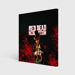 Холст квадратный Red Dead Redemption Bandit, цвет: 3D-принт