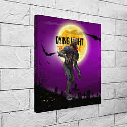 Холст квадратный Dying light зомби, цвет: 3D-принт — фото 2