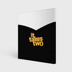 Картина квадратная It takes two Logo Z