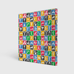 Картина квадратная СПОРТ