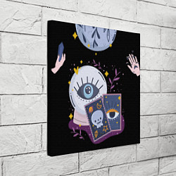 Холст квадратный Магия, цвет: 3D-принт — фото 2