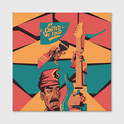 Холст квадратный А теперь, песня!, цвет: 3D-принт — фото 2