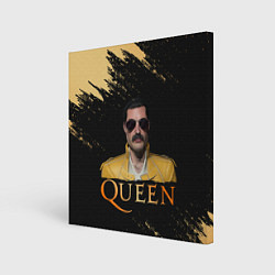 Холст квадратный Фредди Меркьюри Freddie Mercury Z, цвет: 3D-принт