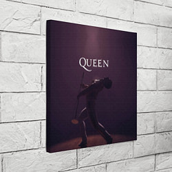 Холст квадратный Freddie Mercury Queen Z, цвет: 3D-принт — фото 2