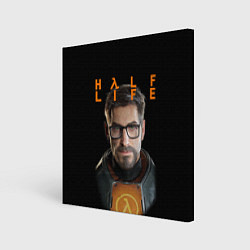 Холст квадратный HALF-LIFE FREEMAN ФРИМАН Z, цвет: 3D-принт