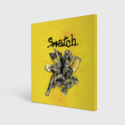 Холст квадратный Snatch: Art, цвет: 3D-принт