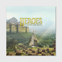 Холст квадратный Оплот Heroes of Might and Magic 3 Z, цвет: 3D-принт — фото 2