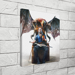 Холст квадратный Geralt, цвет: 3D-принт — фото 2