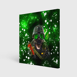 Картина квадратная Opposing Force Адриан Шепард спина Z