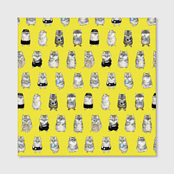 Холст квадратный Я, Цусима, цвет: 3D-принт — фото 2