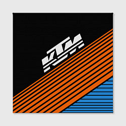 Холст квадратный KTM КТМ Z, цвет: 3D-принт — фото 2