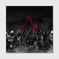 Холст квадратный All Assassins, цвет: 3D-принт — фото 2