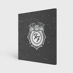 Холст квадратный Foo Fighters 1995 FF, цвет: 3D-принт