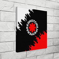 Холст квадратный RED HOT CHILI PEPPERS, RHCP, цвет: 3D-принт — фото 2