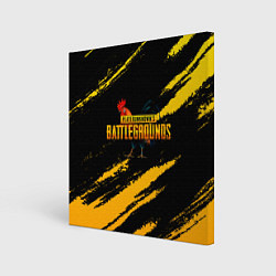 Холст квадратный Playerunknowns Battlegrounds: Петух, цвет: 3D-принт