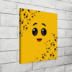 Холст квадратный FORTNITE BANANA FACE ФОРТНАЙТ БАНАН, цвет: 3D-принт — фото 2
