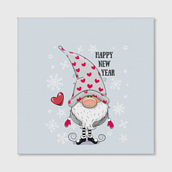 Холст квадратный Гном год, цвет: 3D-принт — фото 2