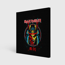 Холст квадратный Iron Maiden - Senjutsu, цвет: 3D-принт