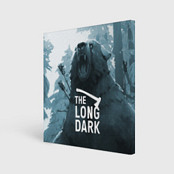 Картина квадратная The Long Dark медведь