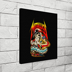 Холст квадратный Metallica WELCOME TO ROCKVILLE, цвет: 3D-принт — фото 2