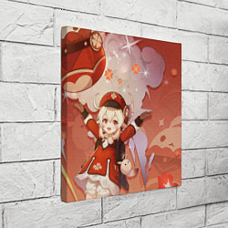 Холст квадратный Klee Genshin Impact, цвет: 3D-принт — фото 2