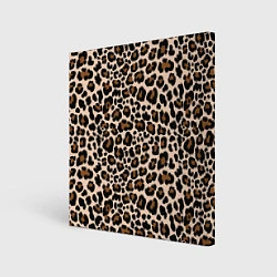 Холст квадратный Леопардовые Пятна, цвет: 3D-принт
