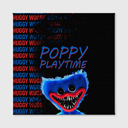 Холст квадратный Хагги ВАГГИ Poppy Playtime, цвет: 3D-принт — фото 2