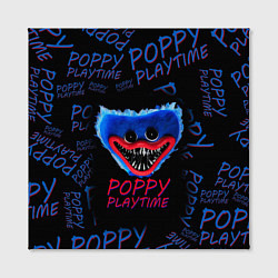 Холст квадратный Poppy Playtime Хагги Вагги Кукла, цвет: 3D-принт — фото 2