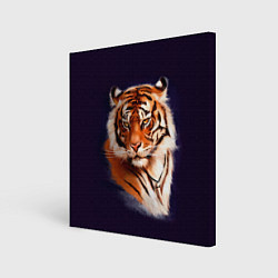 Картина квадратная Грозный Тигр Символ 2022 Года Tiger Beast
