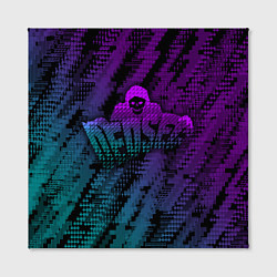 Холст квадратный WATCH DOGS DED SEC NEON, цвет: 3D-принт — фото 2