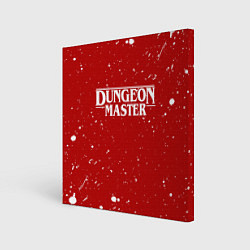 Картина квадратная DUNGEON MASTER BLOOD ГАЧИМУЧИ КРАСНЫЙ