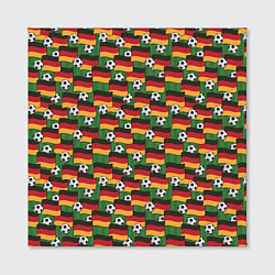 Холст квадратный Германия футбол, цвет: 3D-принт — фото 2