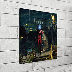 Холст квадратный PREY игровая локация, цвет: 3D-принт — фото 2