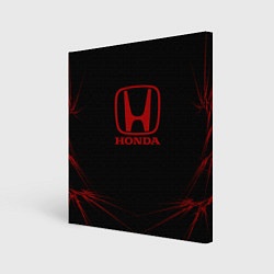 Холст квадратный Honda - Тонкие линии, цвет: 3D-принт