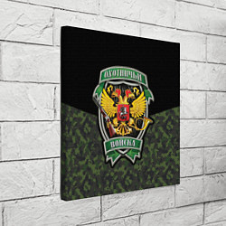 Холст квадратный Охотничьи Войска камуфляж, цвет: 3D-принт — фото 2