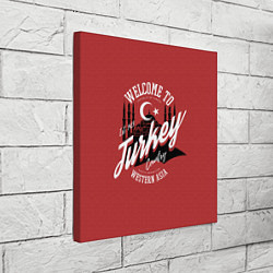 Холст квадратный Турция - Turkey, цвет: 3D-принт — фото 2