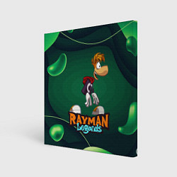 Картина квадратная Rayman Legends Green